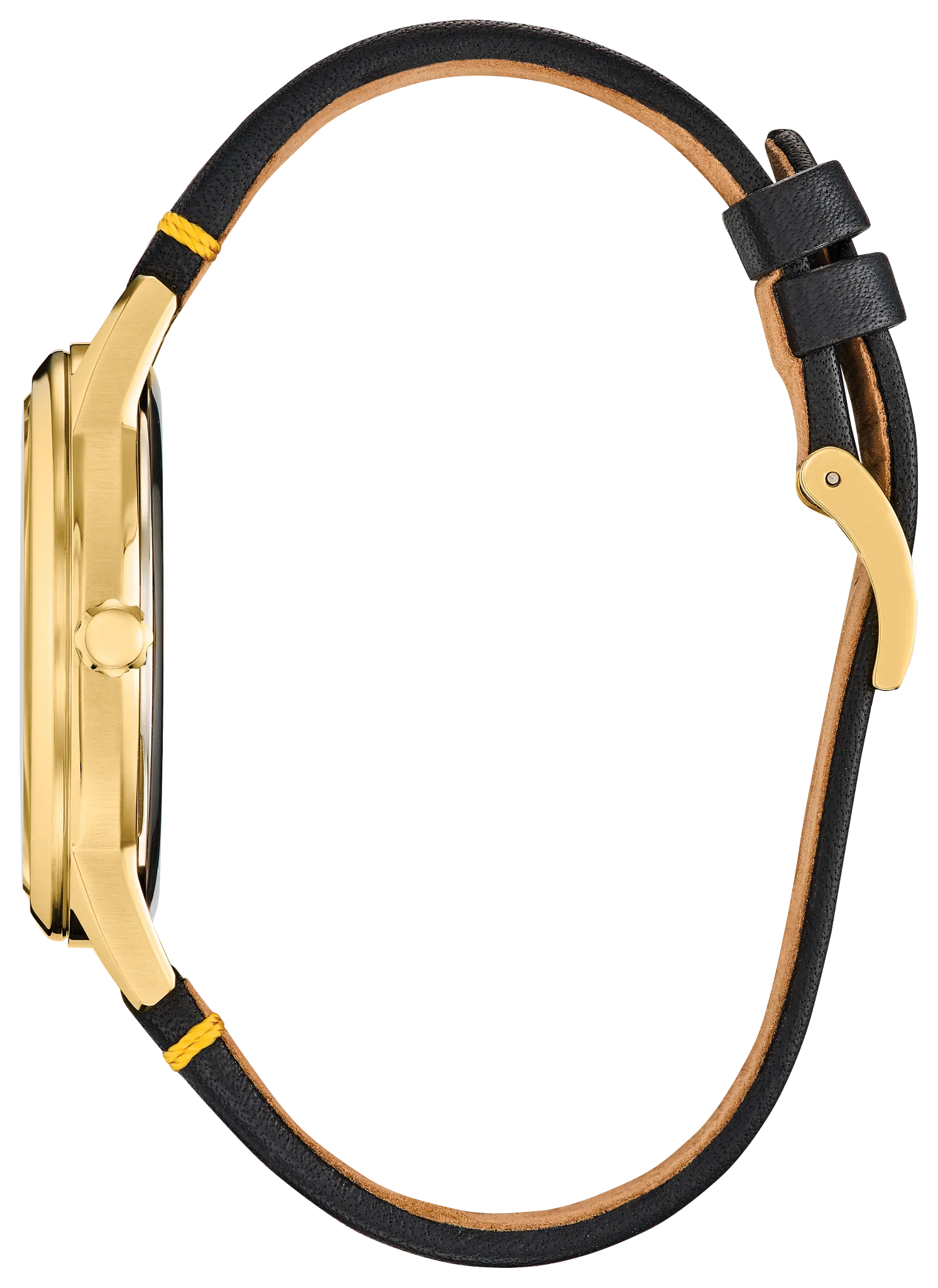 Donald Duck Seeing Stars Black Dial Leather Strap AW1789-04W | CITIZEN